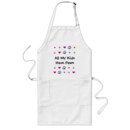 All My Kids-Children Have Paws Aprons