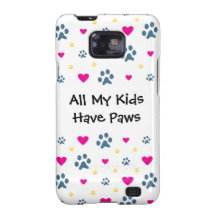 All My Kids-Children Have Paws Samsung Galaxy SII Cover