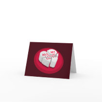All My Love Broken Heart Card