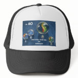 ALL MY MARBLES 60TH BIRTHDAY hats