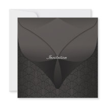 All Occasion Black Satin Party Template