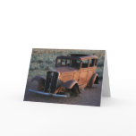 All-Occasion Classic Jalopy Photo Greeting Card