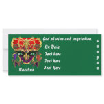 All purpose card Ovr 30 Colours Please View Notes Rack Card Template