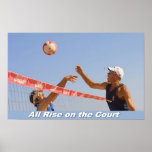 All Rise on the Court Print