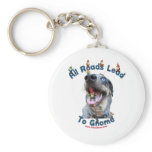 All Roads Lead to Gnome Dog Keychains