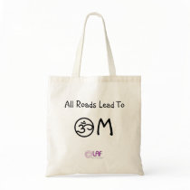 All Roads Lead To OM Tote Canvas Bag