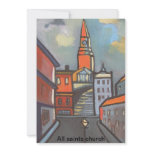 (All saints church Invitation)