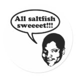 All Saltfish Sweeeet stickers
