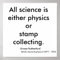 All science is either physics or stamp collecti...
