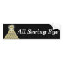 All Seeing Eye Bumper Sticker