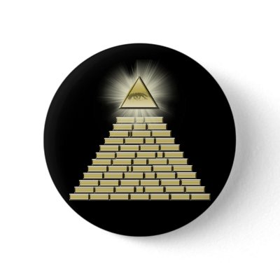 All Seeing Eye Button by pentagramstar