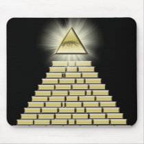 All Seeing Eye Mousepad