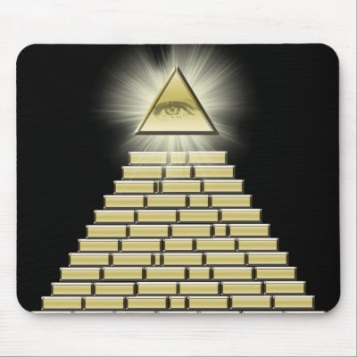 All Seeing Eye Mousepad by pentagramstar