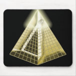 All Seeing Eye Pyramid Mousepad