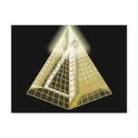 All Seeing Eye Pyramid Postcard