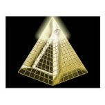 All Seeing Eye Pyramid Postcard