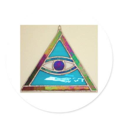 All Seeing Eye Stickers by NeilsGlass