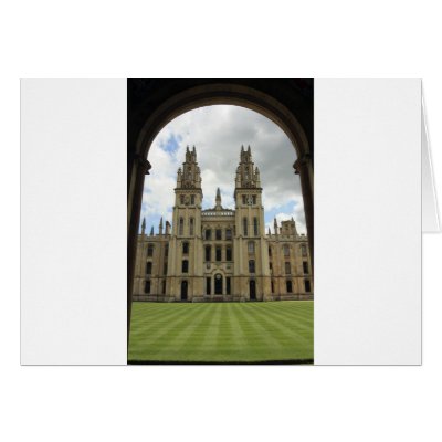 All Souls College, Oxford Cards by Ljrigg