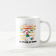 All Spliced Up Inside (RNA Splicing) Mugs