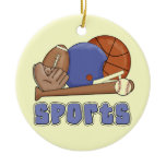 All Sports T-shirts and Gifts Christmas Tree Ornaments