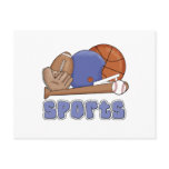 All Sports T-shirts and Gifts Postcards