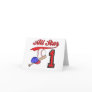 All Star Baseball 1st Birthday Invitations Card