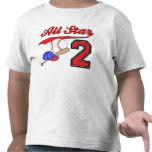All Star Baseball 2nd Birthday Shirt