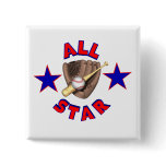 all star baseball player graphic buttons