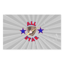 all star baseball player graphic stickers