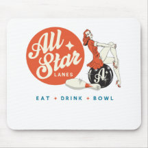 All Star Bowling Mouse Pad