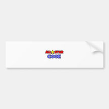 All Star Cook Bumper Stickers