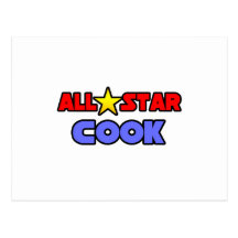 All Star Cook Post Card