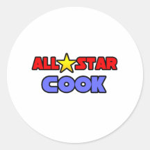All Star Cook Sticker