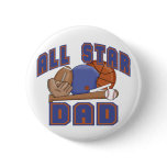 All Star Dad SPORTS Pins