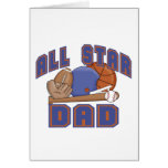 All Star Dad SPORTS Greeting Cards