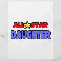 All Star Daughter Full Color Flyer