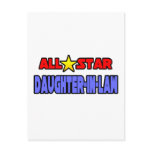 All Star Daughter-In-Law Postcard