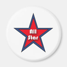 All Star Fridge Magnets