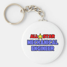 All Star Mechanical Engineer Key Chains