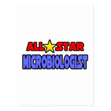 All Star Microbiologist Post Cards