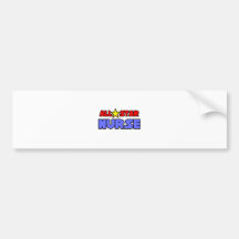 All Star Nurse Bumper Sticker