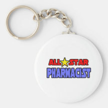 All Star Pharmacist Keychain