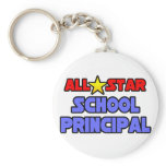 All Star School Principal keychains