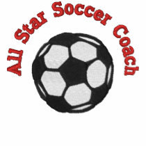 All Star Soccer Coach Embroidered Polo Shirt