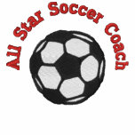 All Star Soccer Coach embroidered shirts