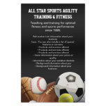 All Star Sports Balls w/ Brick Wall flyers