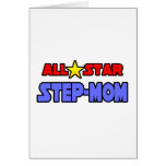 All Star Step-Mum Greeting Card