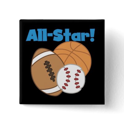 All Star Tshirts and Gifts Pin by sport_shop