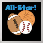 All Star Tshirts and Gifts Posters