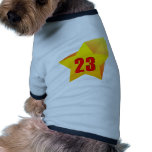 All Star Twenty Three years old! Birthday Pet Shirt
